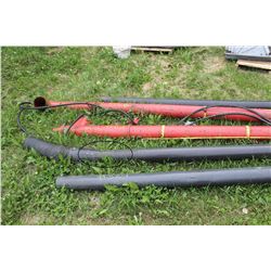 FARM KING HYDRAULIC AUGER (APPROX 12") C/W SPOUT