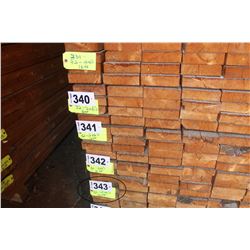 GRADE SPRUCE LUMBER:  32 PIECES - 2 X 6 (16') (ALL 32 PIECES FOR ONE MONEY)