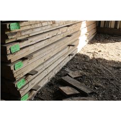 28 PIECES - 2 X 6'S (16') (ALL FOR ONE MONEY)  (BY THE PILE)