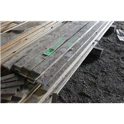 14 PIECES - 1X4`S (14`) (ALL FOR ONE MONEY) (BY THE PILE)