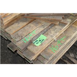 45 PIECES - 1X4'S (16') (ALL FOR ONE MONEY) (BY THE PILE)
