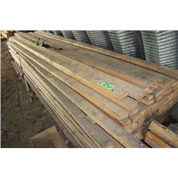 165 PIECES - 2 X 4'S (16') (ALL FOR ONE MONEY) (BY THE PILE)