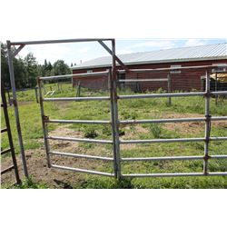 12' GATE C/W 4' MAN GATE