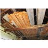 Image 1 : WOOD IN RAFTERS OF OLD GARAGE TO THE WEST