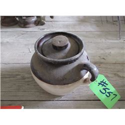 BEAN POT WITH LID