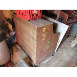 WOOD STORAGE BOX (POTATO BIN)