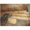 Image 2 : PILE OF 2X4'S, HEAVY EXTENSION CORD