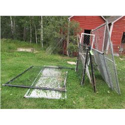 APPROX. 8 CHAIN LINK PANELS