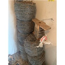 8 ROLLS BARB WIRE