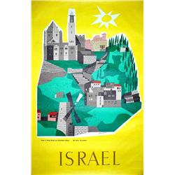 Israel charity: Israel Tourism Poster