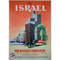 Towards Israel on Israeli Boats 1949