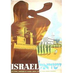 Israel charity: Poster.Israel 1950