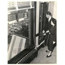 Israel: Photograph. November 1948. The Flag