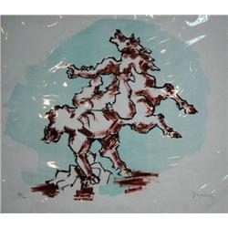 Israel charity: Lithograph on Paper