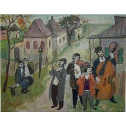 Israel : M Furman - Klee Zemer painting