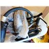 Image 2 : BOX OF AUTOMOTIVE WIRE, WRENCHES, FLAPPER DISCS, ELECTRICAL SUPPLIES, ETC