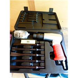 LIKE NEW:  AIR CHISEL SET IN CASE