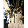 Image 1 : PILE OF PLASTIC PIPE, ALUMINUM, PLASTIC, STEEL PRESS BAR, ETC