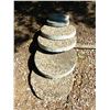 Image 1 : 6 CONCRETE STEPPING STONES