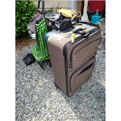 Assortment of luggage