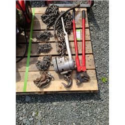 Come along and bolt cutter