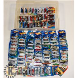 LARGE COLLECTION OF HOTWHEELS COLLECTOR CARS