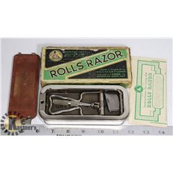 ANTIQUE ROLLS RAZOR SAFETY RAZOR