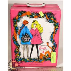 VINTAGE 1968 MATTEL BARBIE DOLL TRUNK