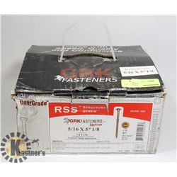 BOX OF RSS STRUCTURAL SCREWS