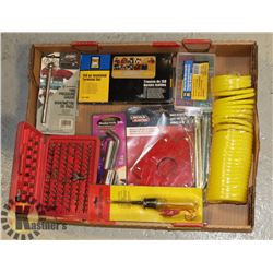 FLAT OF ASSORTED TOOLS