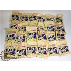 CASE WITH 24 110G BAGS OF M&M'S ALMOND