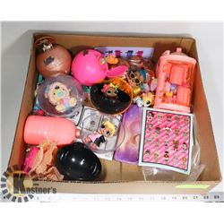 CASE OF LOL SURPRISE DOLLS AND COLLECTIBLES