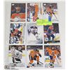 Image 1 : SHEET OF 9 CURRENT OILER PLAYERS HOCKEY CARDS