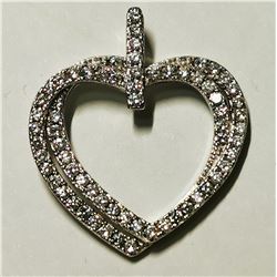 SILVER CZ" PENDANT