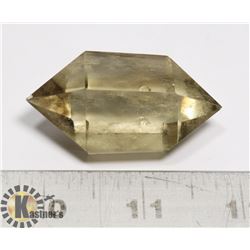#230-SMOKEY QUARTZ CRYSTAL 2 POINT 39G