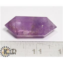 #234-AMETHYST QUARTZ CRYSTAL 2 POINT 34G