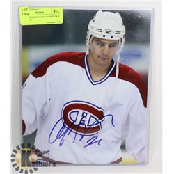 CHRIS HIGGINS  AUTOGRAPHED 8 X 10 PHOTO