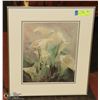 Image 1 : FRAMED ART- LILLIES