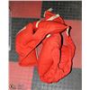 Image 1 : 2 VINTAGE RED LIFE JACKETS USE OR DECORE