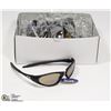 Image 1 : BOX OF OAKLEY STYLED BLACK UV 400 SUNGLASSES.