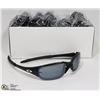 Image 1 : BOX OF OAKLEY STYLED BLACK UV 400 SUNGLASSES.