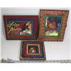 Image 1 : 3 SPANISH FRAMED PICTURES