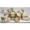 Image 1 : BOX OF SHELL FIGURINES