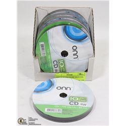 2 CASES OF 60 ONN CD-RW DISCS (12X, 700MB/MO, 80