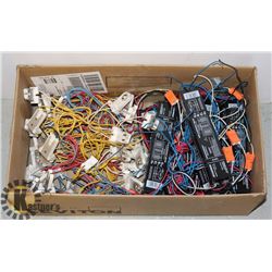 BOX OF SYLVANIA BALLASTS AND MORE