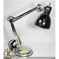 MID CENTURY CHROME DESK LAMP