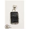 Image 1 : #194-BLACK TOURMALINE PENDANT