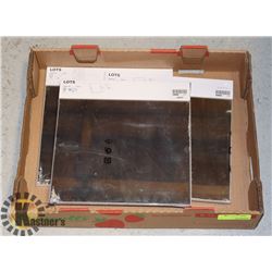 FLAT OF THREE 4 PACKS OF NEW IKEA MIRRORS