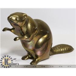 SOLID BRASS BEAVER