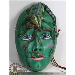 LARGE POTTERY MASK